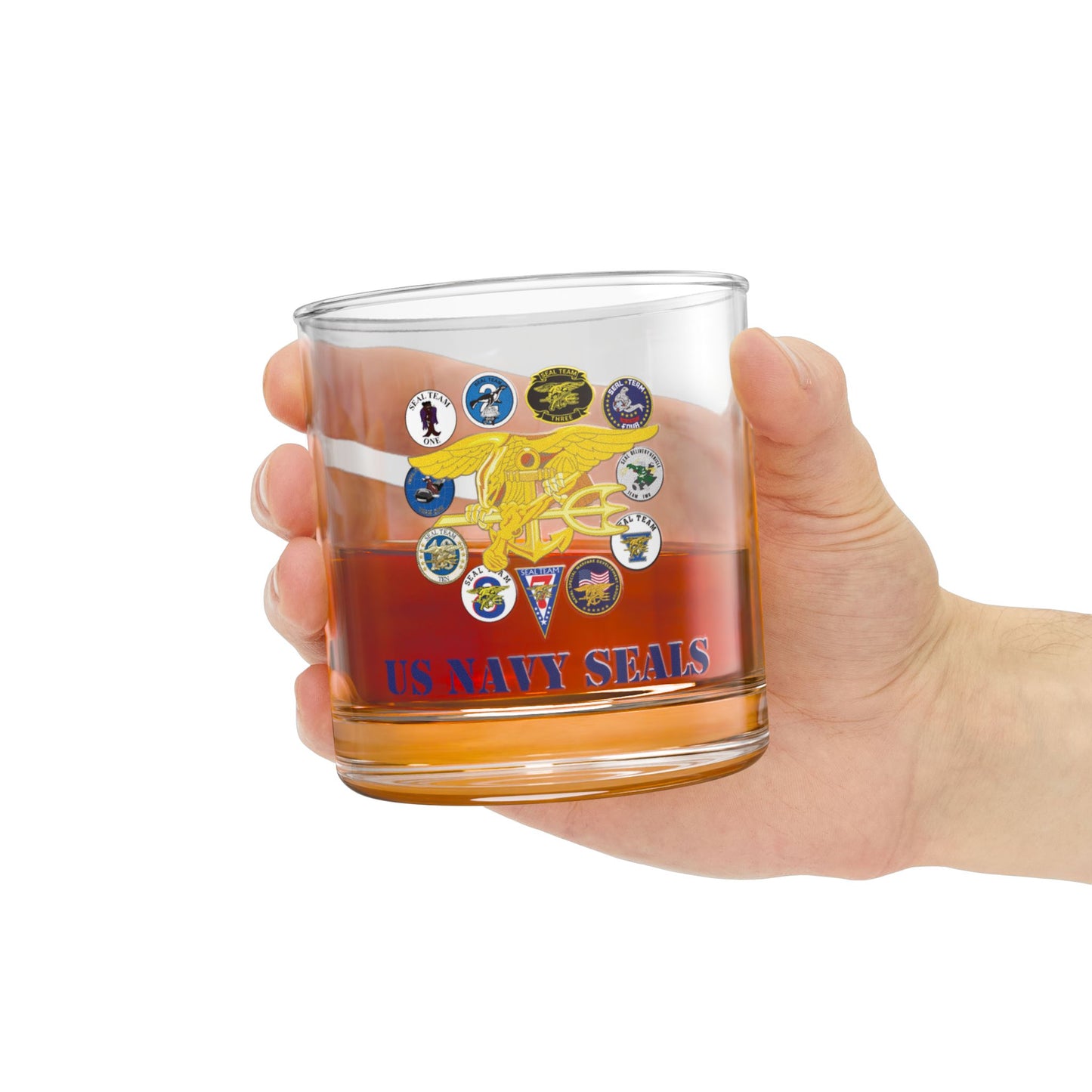US Navy Seals Rocks Glass, 10oz