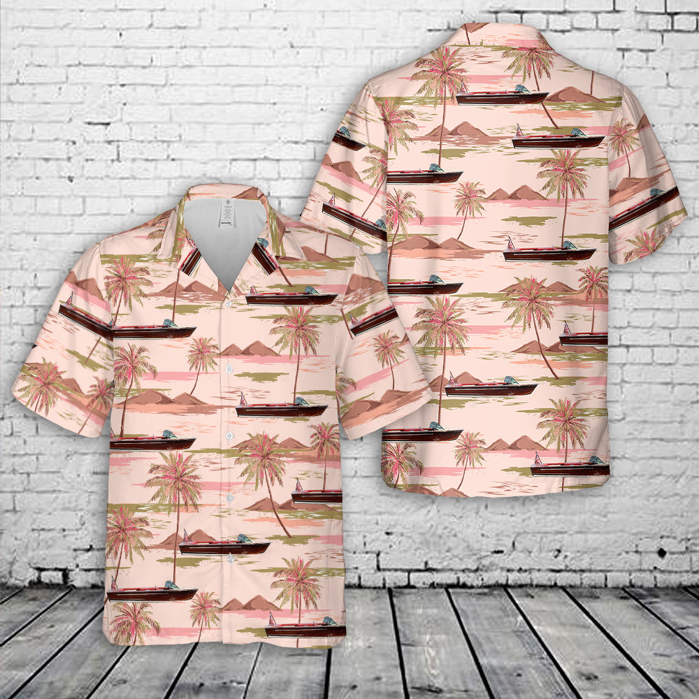 17 Feet 1968 Century Resorter Boat Hawaiian Shirt