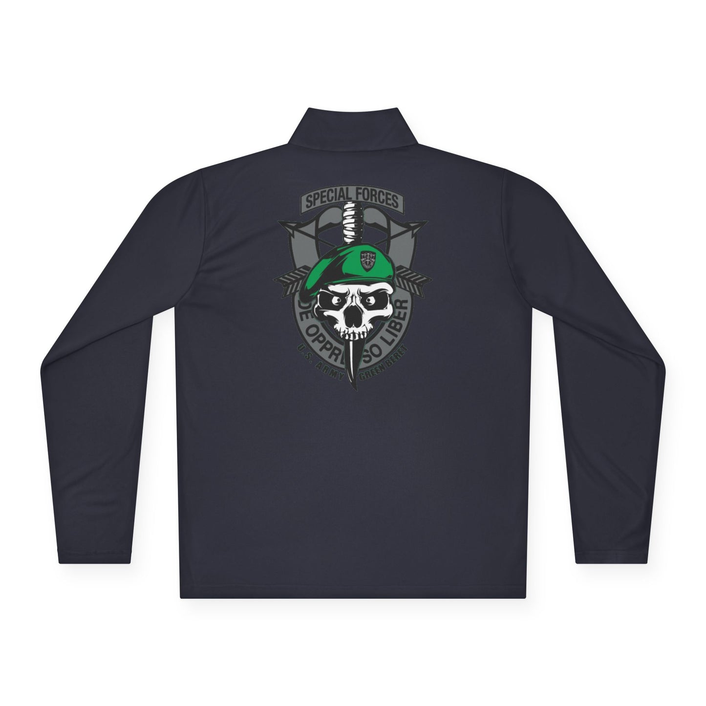 US Army Green Beret Special Forces Unisex Quarter-Zip Pullover
