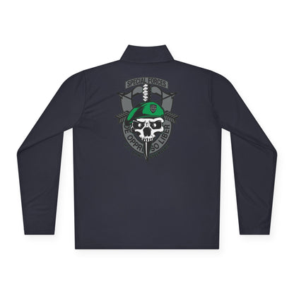 US Army Green Beret Special Forces Unisex Quarter-Zip Pullover