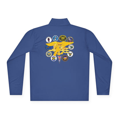 US Navy Seals Unisex Quarter-Zip Pullover