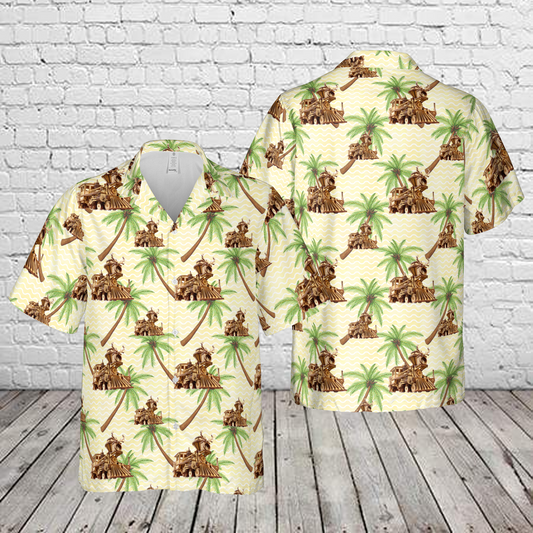 1863 American 4-2-4 Hawaiian Shirt