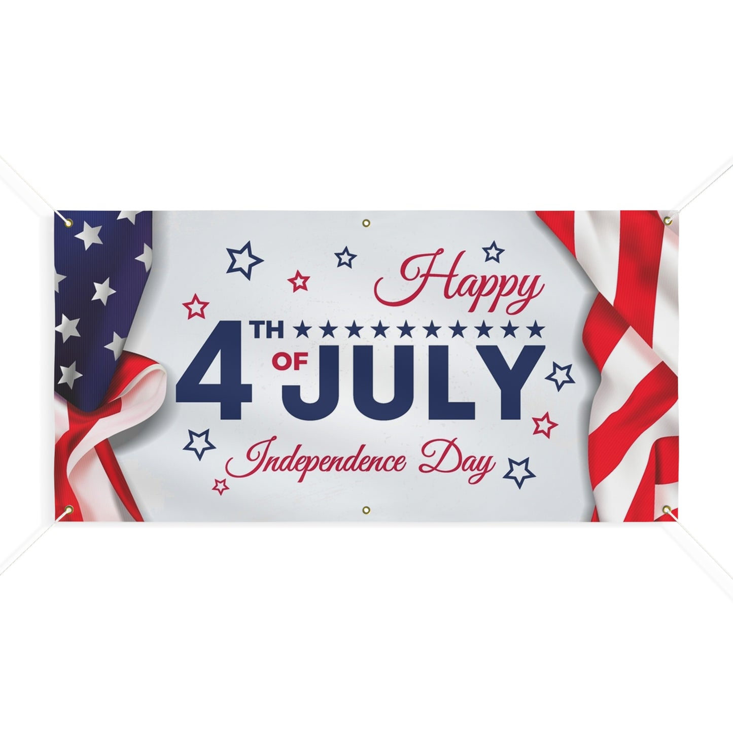 Happy 4th Of July Matte Banner