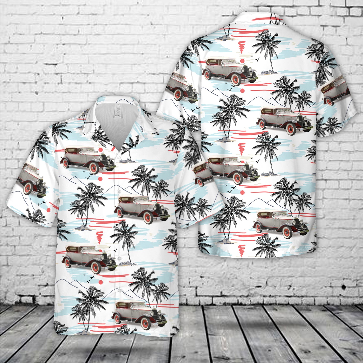 1928 Graham-Paige 619 2 door phaetson Hawaiian Shirt