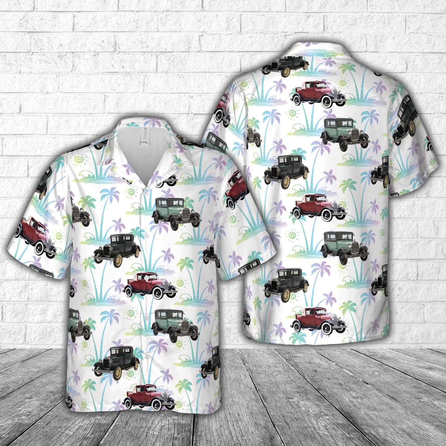 1929 Ford Model A Hawaiian Shirt