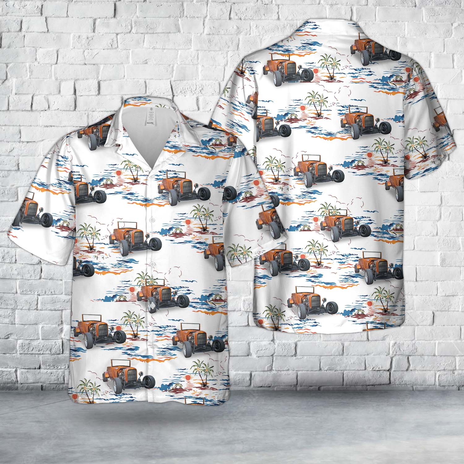 1929 Ford Roadster Hawaiian Shirt