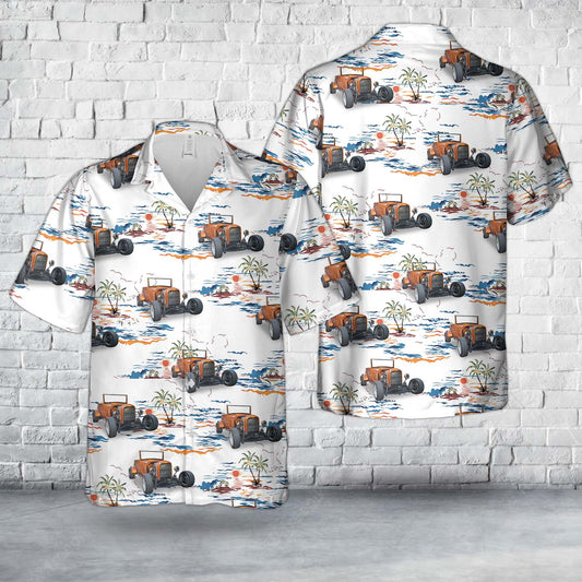 1929 Ford Roadster Hawaiian Shirt