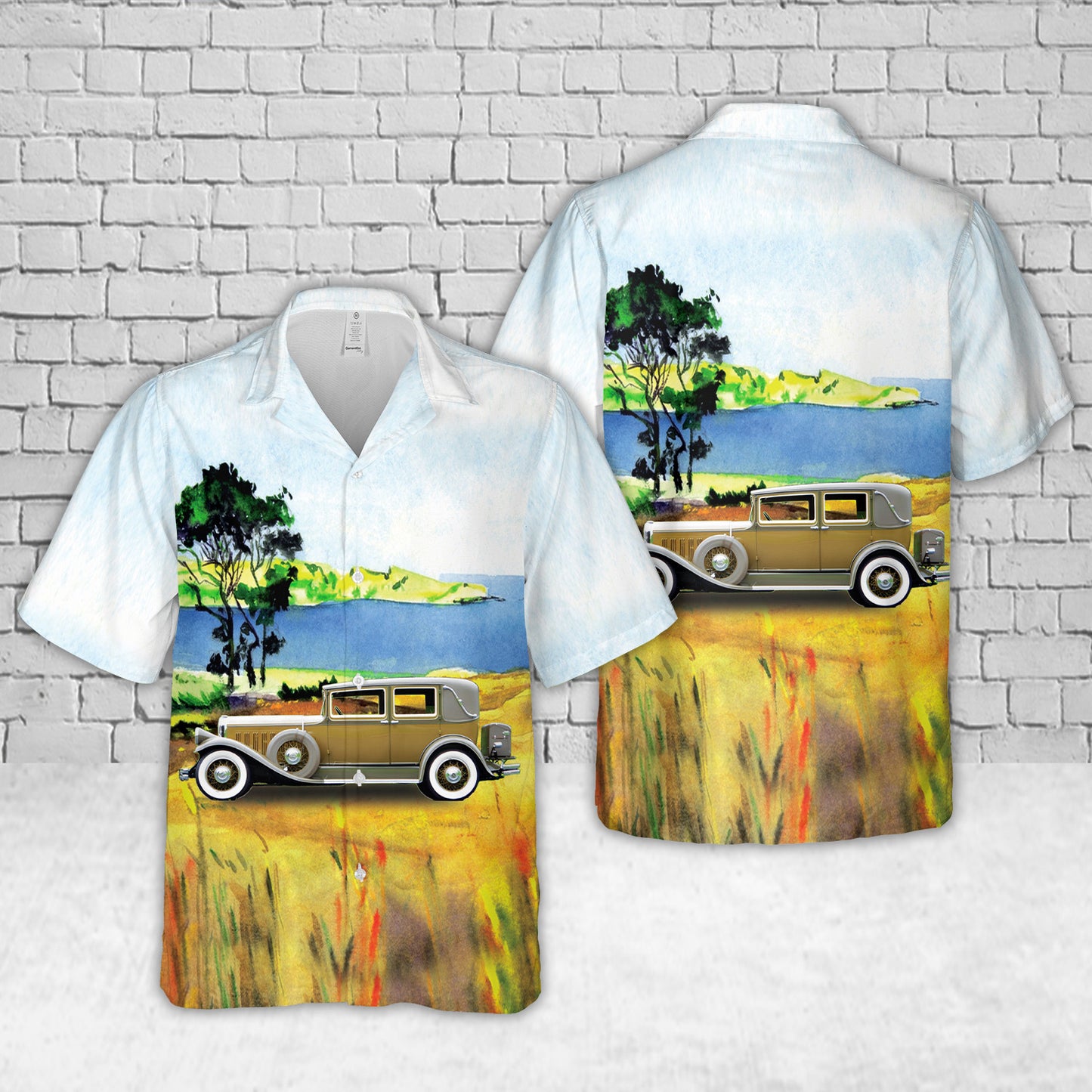 1929 Pierce-Arrow Model 133 Landau Club Sedan Hawaiian Shirt