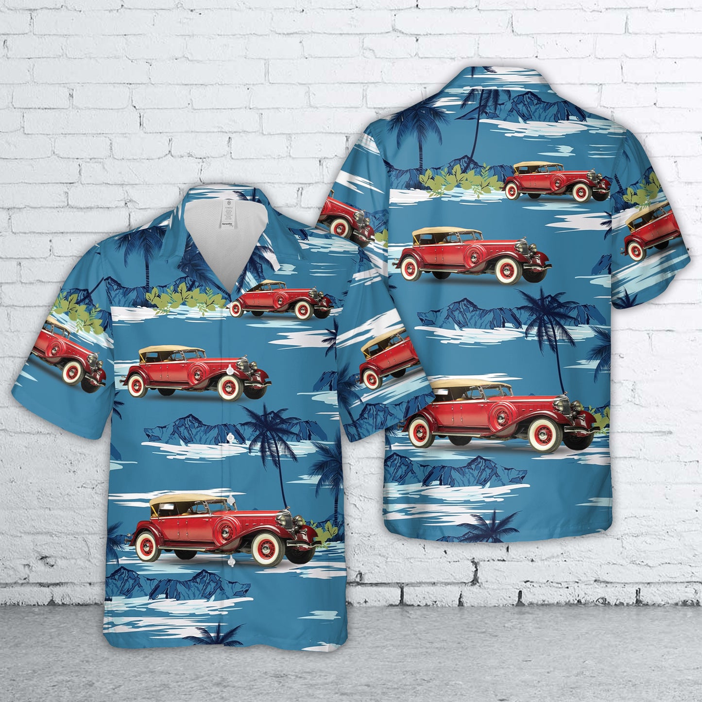 1933 Chrysler CL Imperial Sport Phaeton Hawaiian Shirt