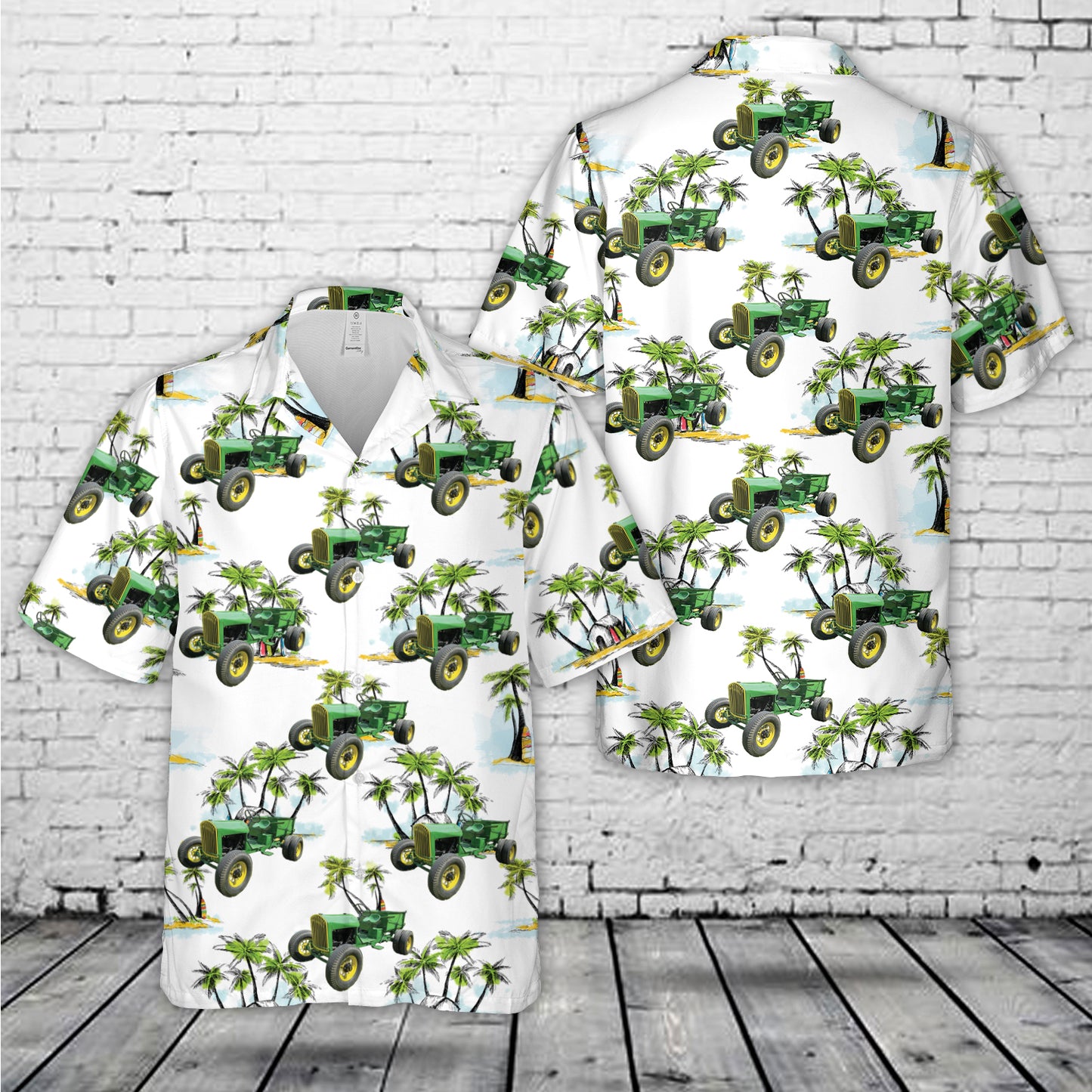 1937 Toro Model B Tractor Hawaiian Shirt