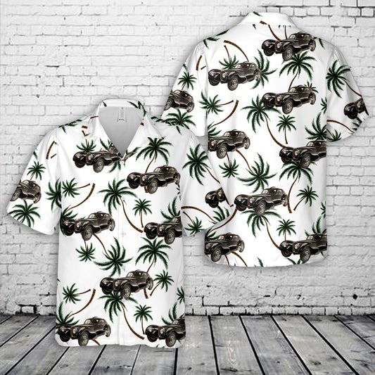 1938 Bugatti Type 57SC Atlantic Hawaiian Shirt