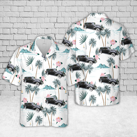 1938 Packard Super Eight Limousine Hawaiian Shirt