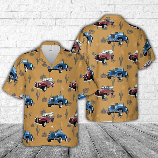 1948 Willys Jeepster Hawaiian Shirt