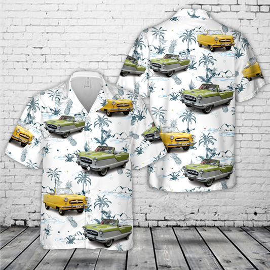 1954 Nash Metropolitan Convertible Hawaiian Shirt