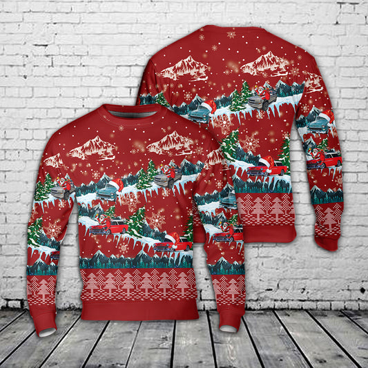 1955 Chevrolet Nomad Christmas Sweater