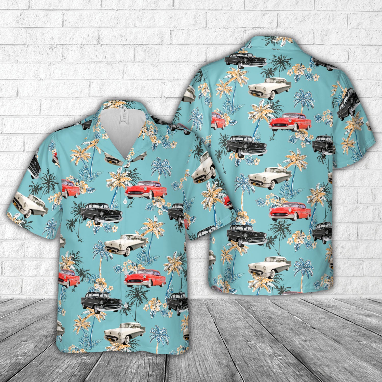 1955 Oldsmobile Super 88 Hawaiian Shirt