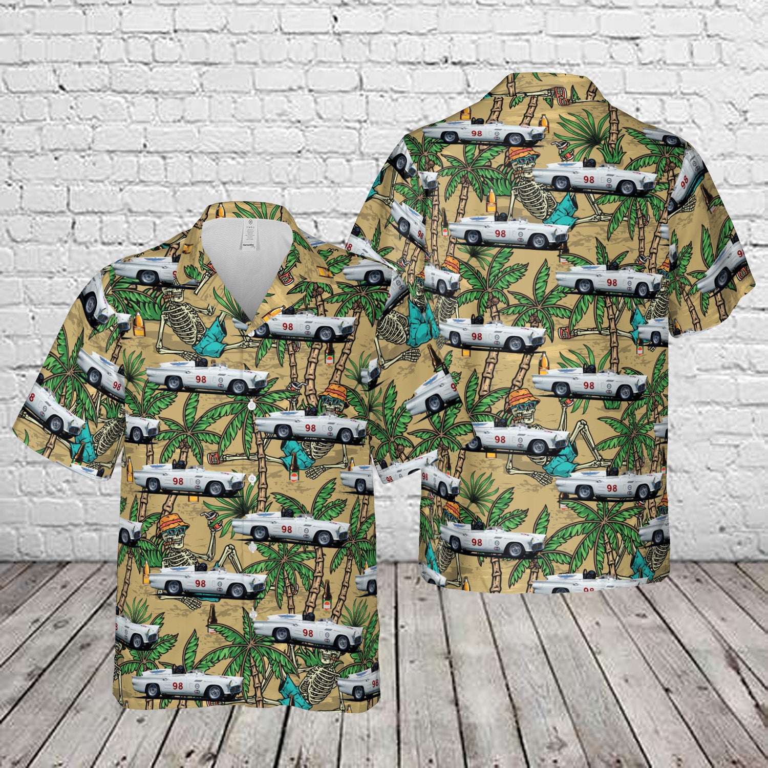 1957 Battlebird Thunderbird Hawaiian Shirt