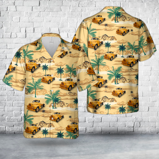 1957 Mack B-30 Truck Hawaiian Shirt