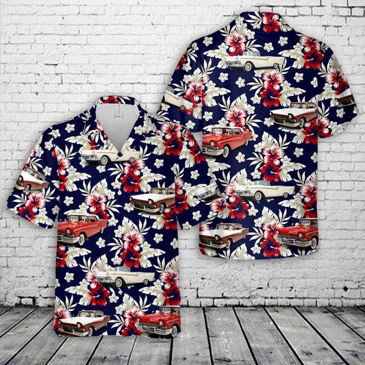 1957 ford Fairlane 500 Hawaiian Shirt