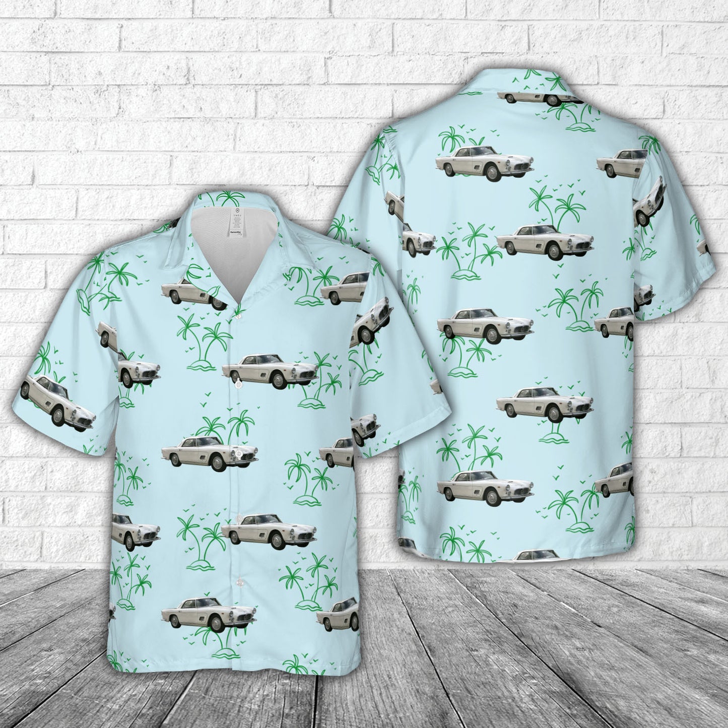 1958 Maserati 3500 GT Hawaiian Shirt