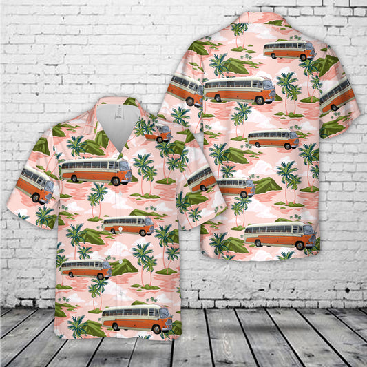 1959 Bedford SB Coach Registration 181ECV Hawaiian Shirt