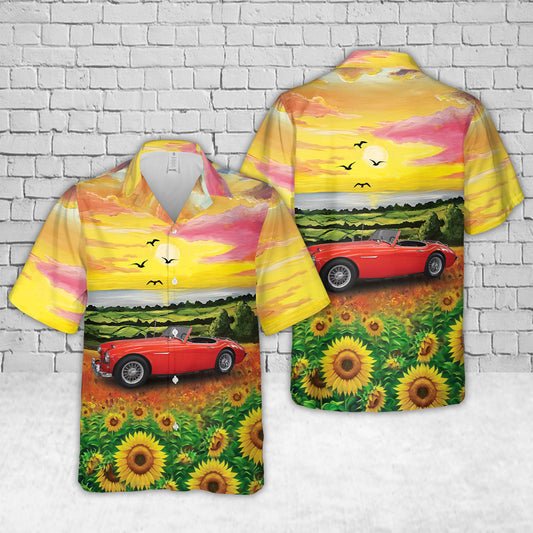 1960 Austin Healey 2 SEATER 3000 Hawaiian Shirt