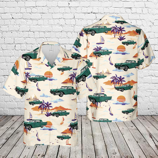 1960 Ford Thunderbird Hard Top- Briarcliffe Green Hawaiian Shirt