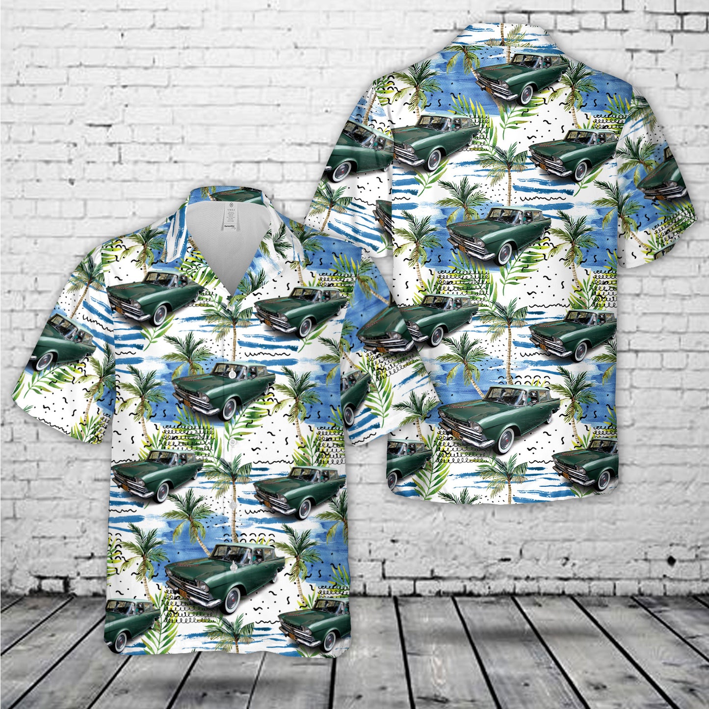 1960 Rambler Six DeLuxe 4-door sedan Hawaiian Shirt