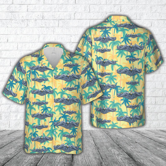 1960s USN Enlisted Submariner Badge for SSBN Boomer Subs Hawaiian Shirt