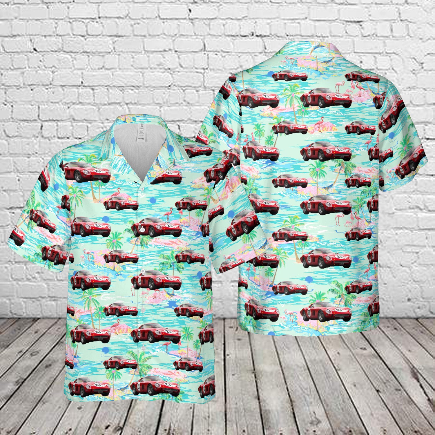 1962 Ferrari 250 GTO Hawaiian Shirt