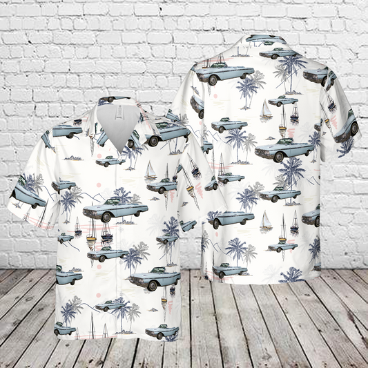 1962 Ford Galaxie 500 Sunliner Hawaiian Shirt