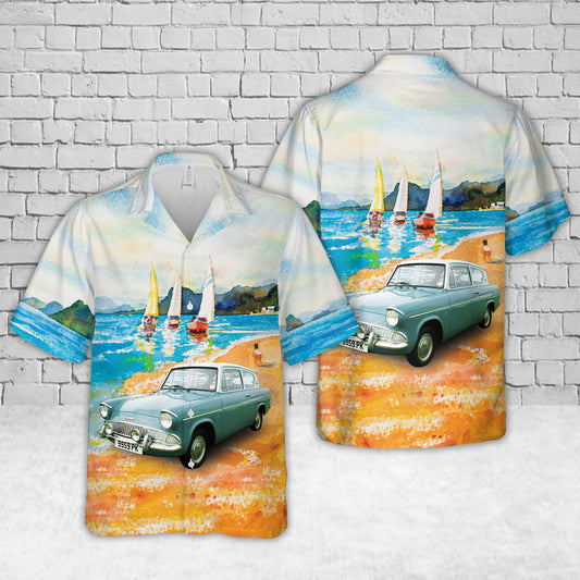 1963 Ford Anglia 105E Hawaiian Shirt