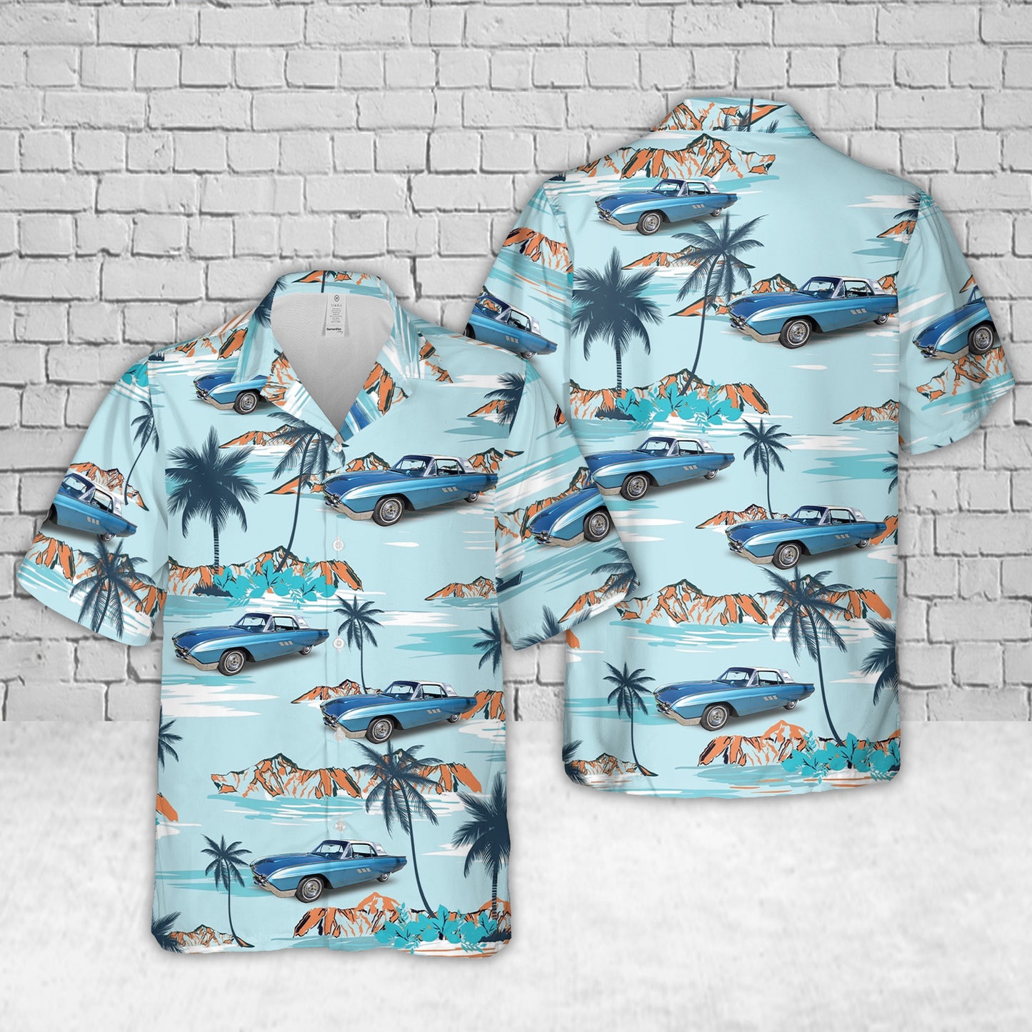 1963 Ford Thunderbird Hawaiian Shirt