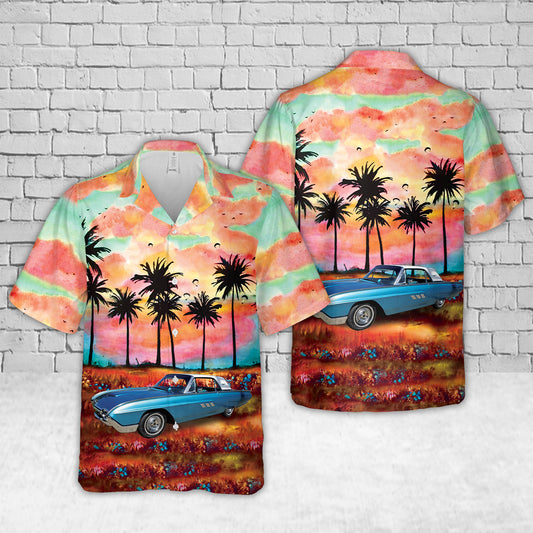 1963 Ford Thunderbird Hawaiian Shirt