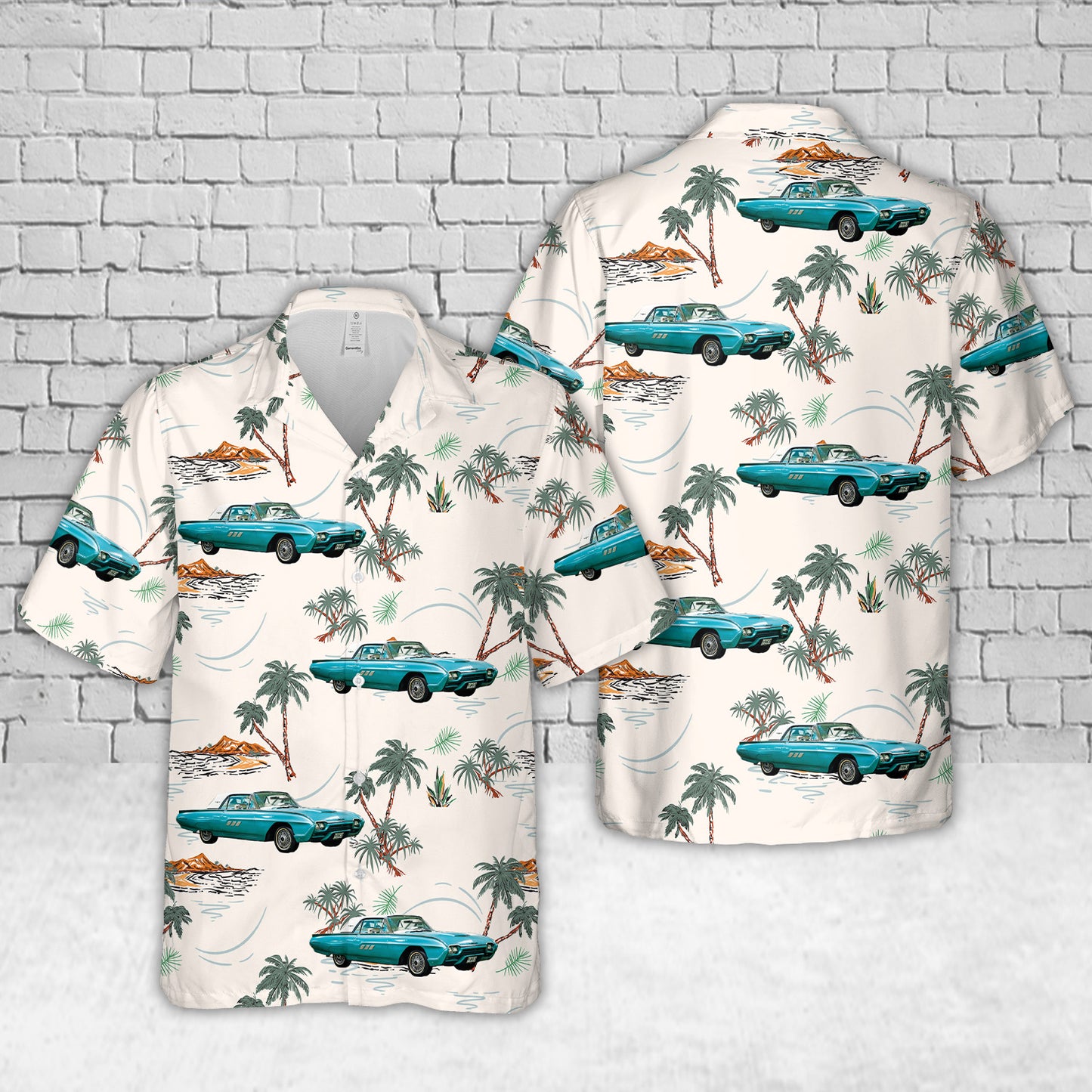 1963 Ford Thunderbird Hawaiian Shirt