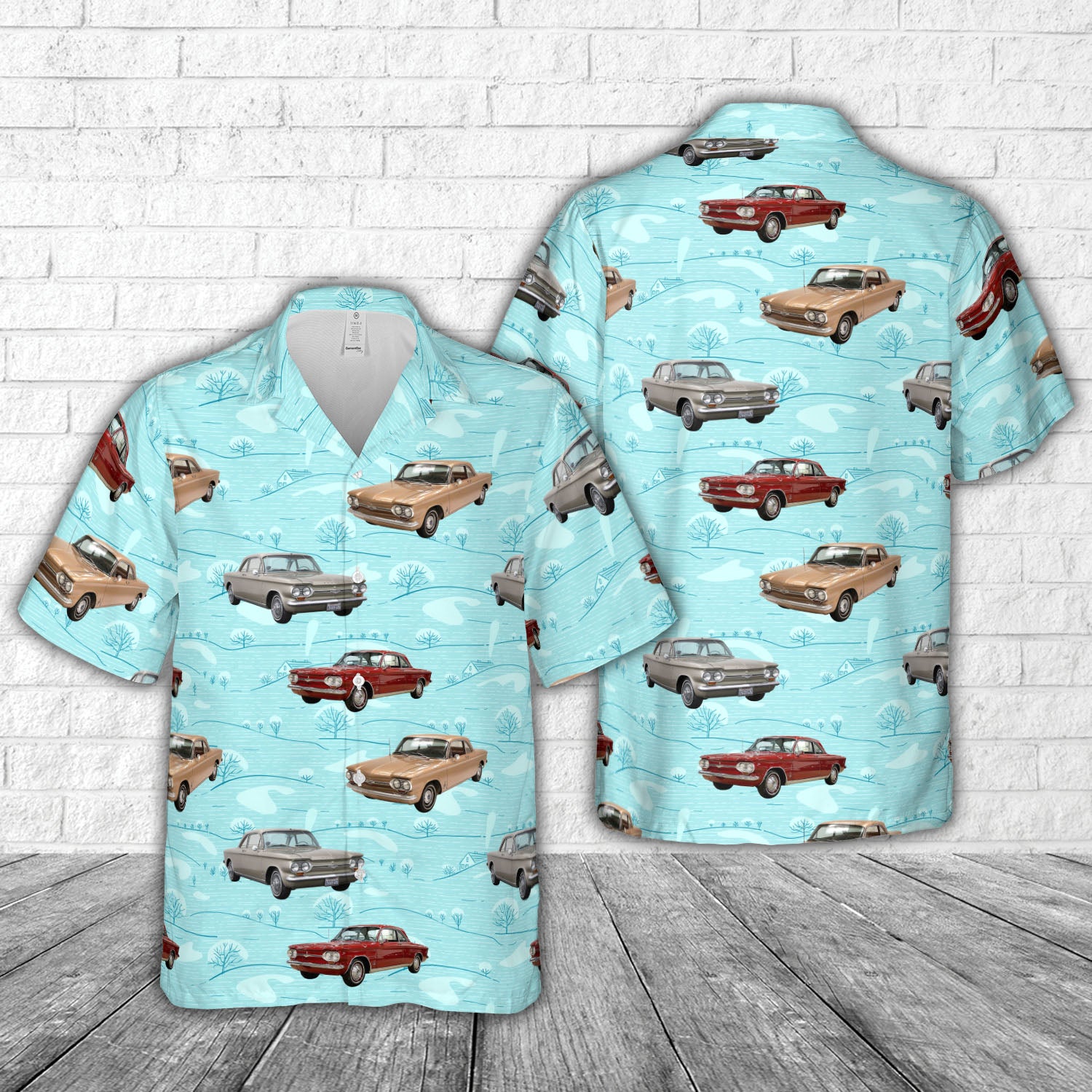 1964 Chevrolet Corvair Hawaiian Shirt