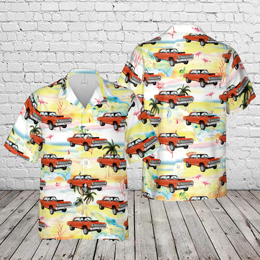 1964 DODGE POLARA GASSER Hawaiian Shirt