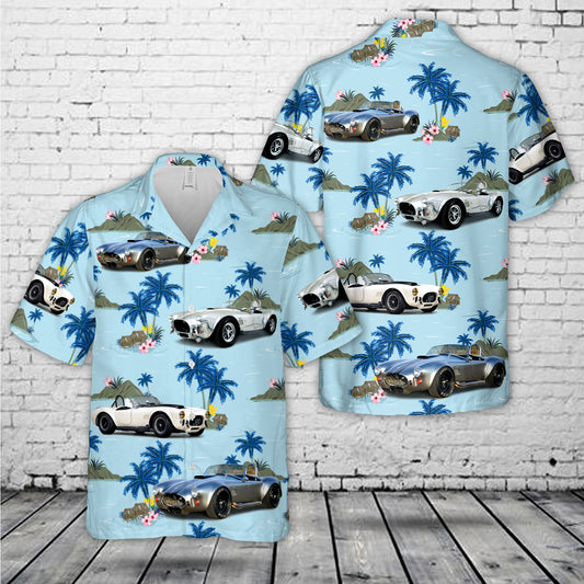 1965 Shelby Cobra Hawaiian Shirt