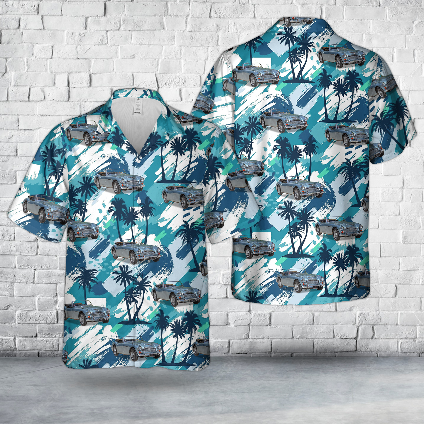 1966 Austin-Healey 3000 Hawaiian Shirt