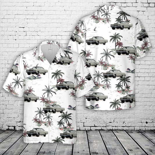 1966 Dodge Hemi Coronet 440 “The White Elephant” Hawaiian Shirt