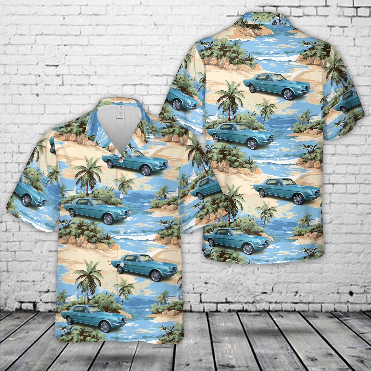 1966 Mustang Sprint 200 Limited Hawaiian Shirt