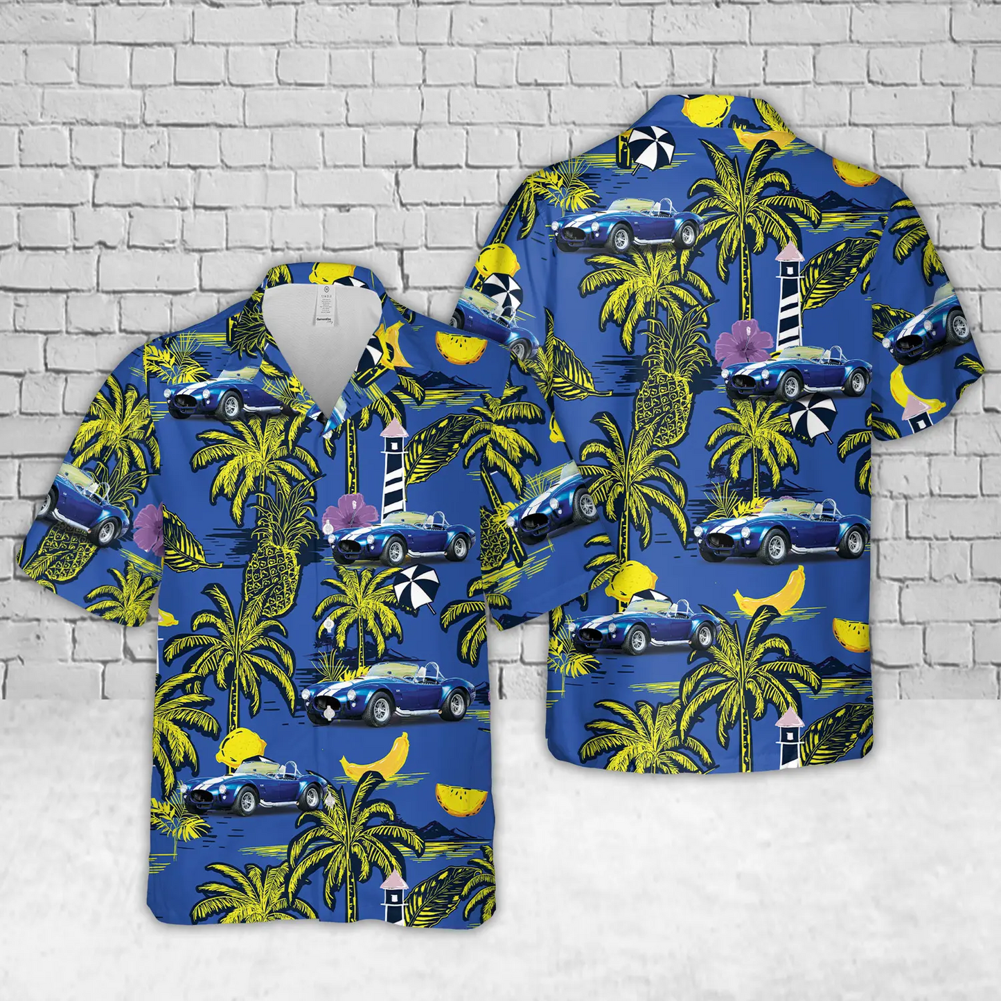 1966 Shelby 427 Cobra Hawaiian Shirt