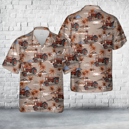 1967 International Farmall 656 Diesel 2WD Tractor Hawaiian Shirt