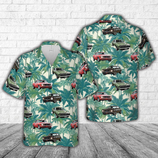 1968 Camaro Ss Hawaiian Shirt