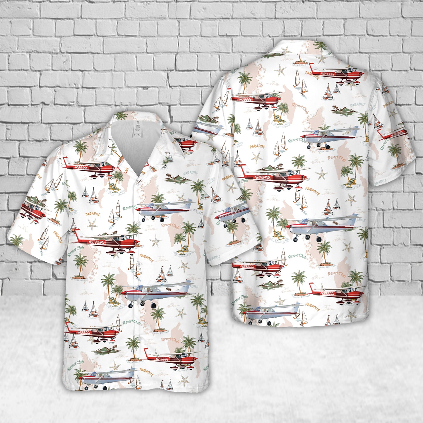 1968 Cessna 150H Hawaiian Shirt