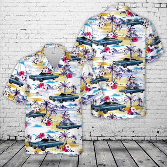 1968 Dodge Coronet 440 White Hat Special Hawaiian Shirt
