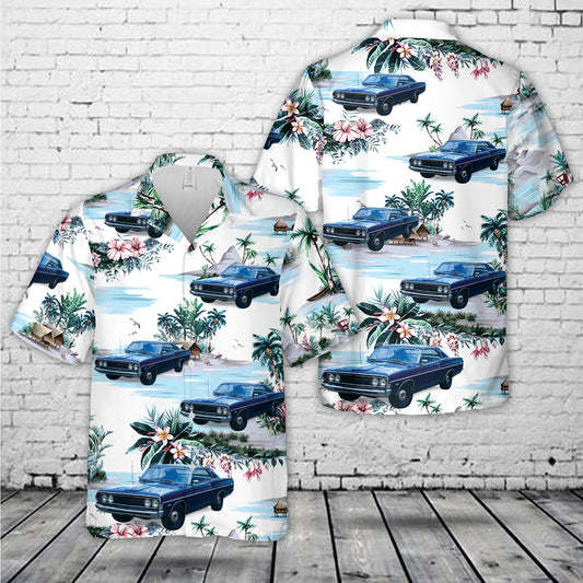 1968 Ford Fairlane 428 Cobra Jet Hawaiian Shirt