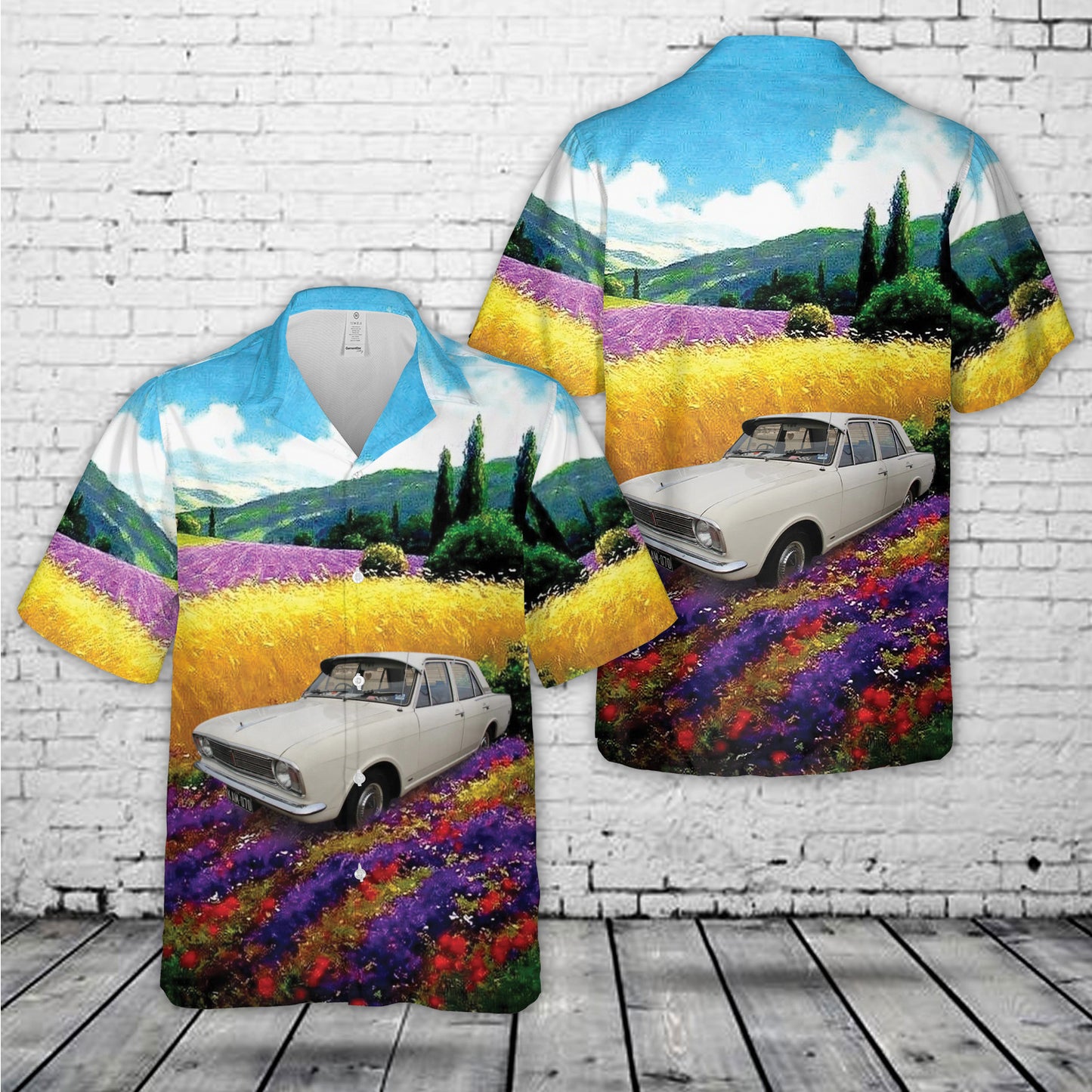 1968 Ford Mk II Cortina 440 Saloon Hawaiian Shirt