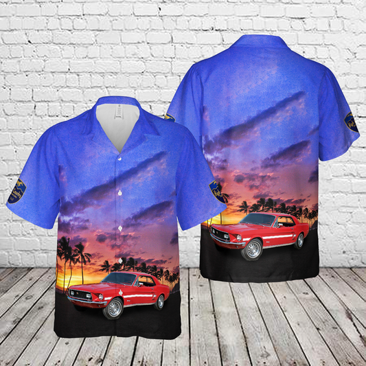 1968 Ford Mustang High Country Special Hawaiian Shirt