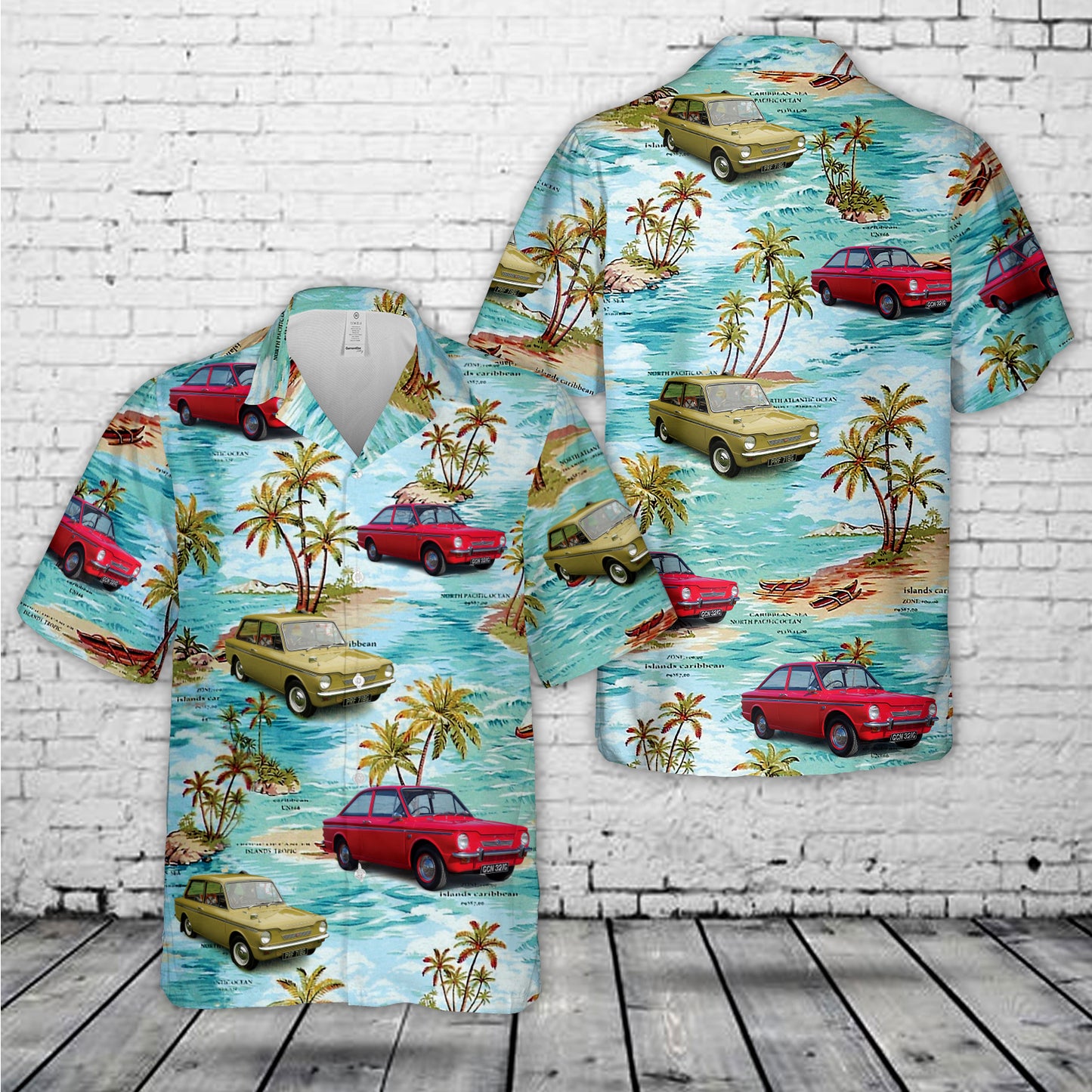 1968 Hillman Imp Hawaiian Shirt